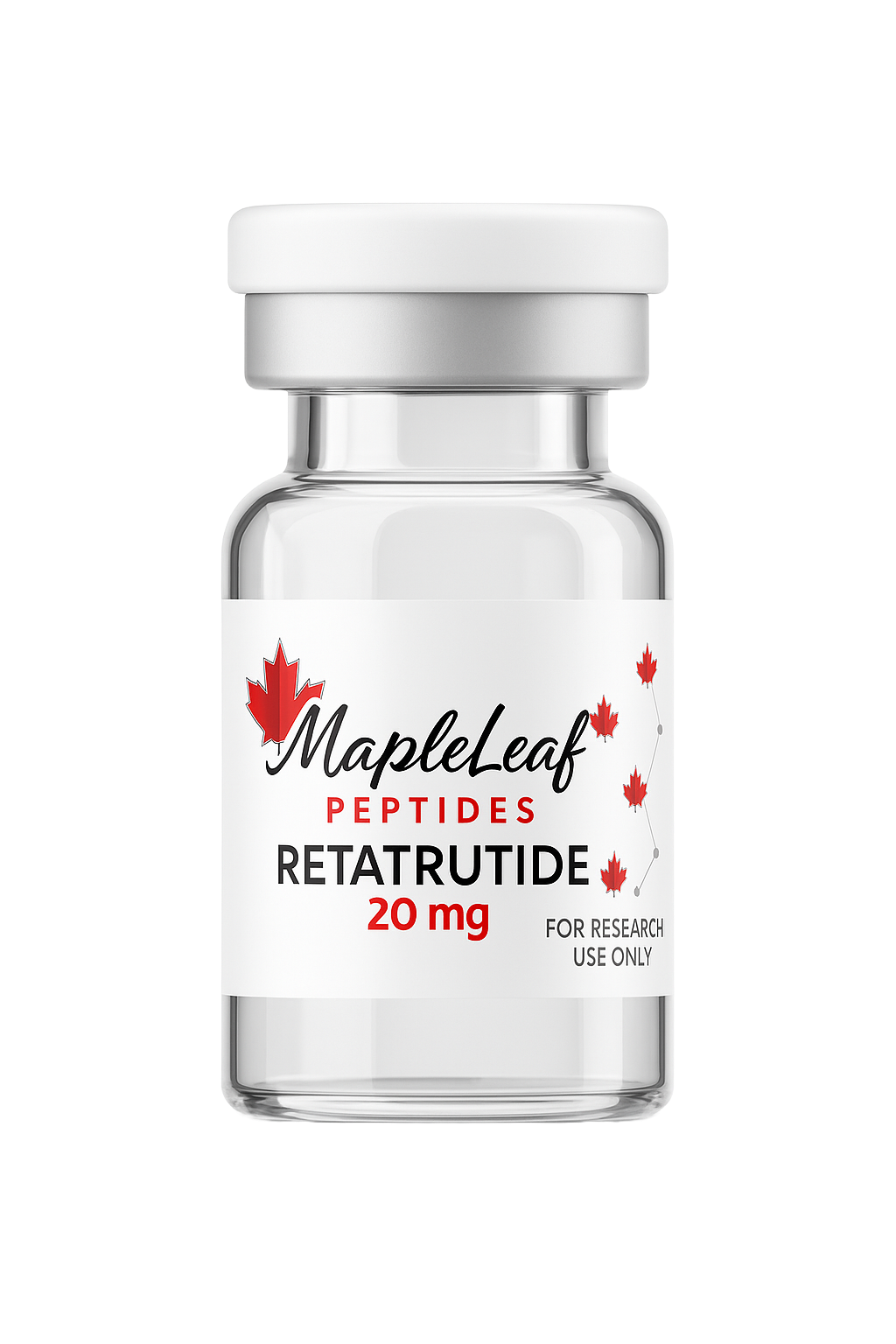 Maple Leaf Peptide Vial